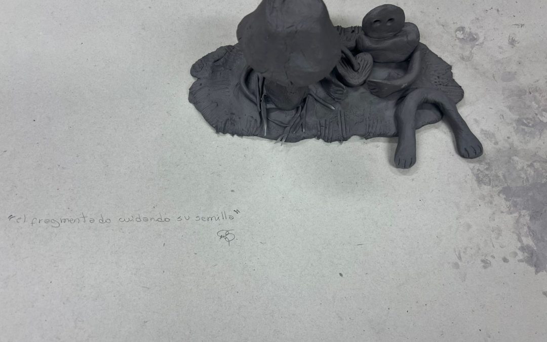 El fragmentado cuidando su semilla