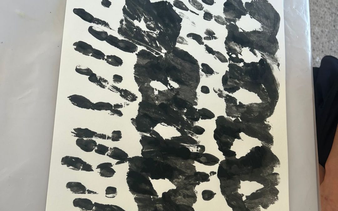 pintando sobre los derechos